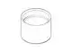 DORNBRACHT-Luftsprudlerhuelse-ERSATZTEILE-092301060-D-24-x-17-5-mm-Chrom-092301060-00 gallery number 1